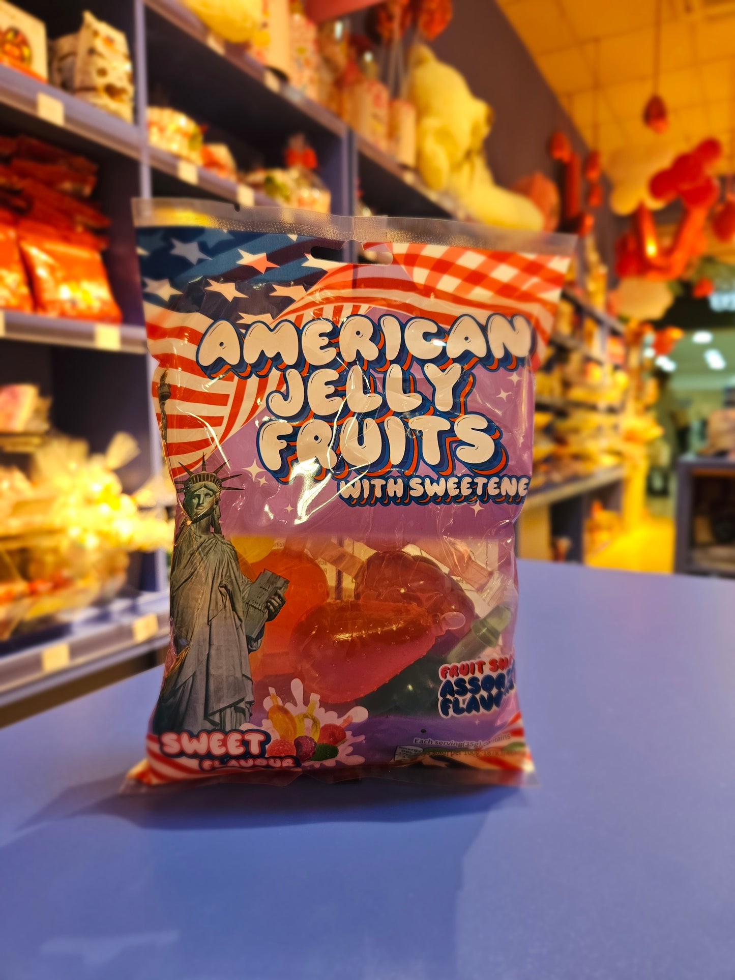 American Jelly fruit sweet