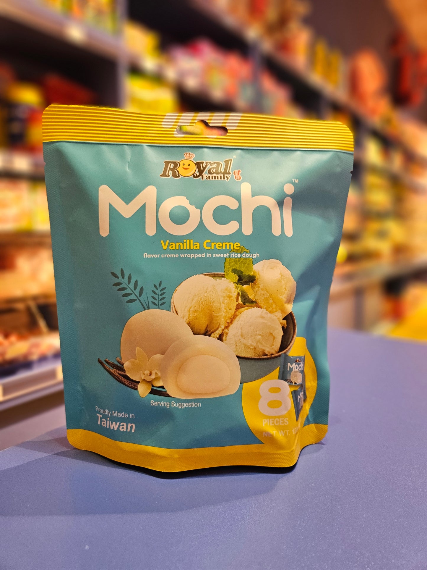 Royal Vanilla Creme Mochi