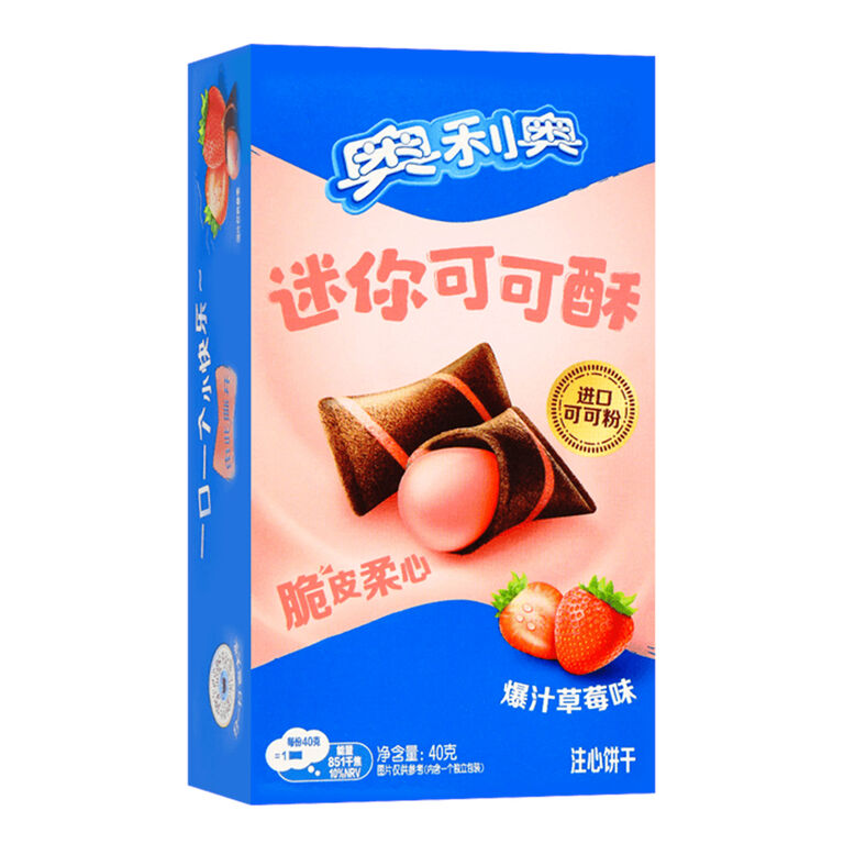 Oreo Mini Cocoa Crisp Strawberry