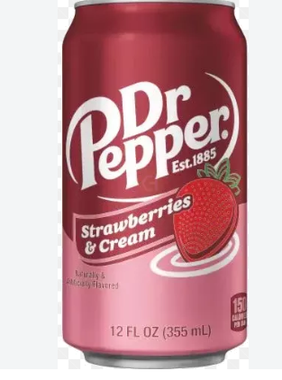 Dr. Pepper Strawberries & Cream