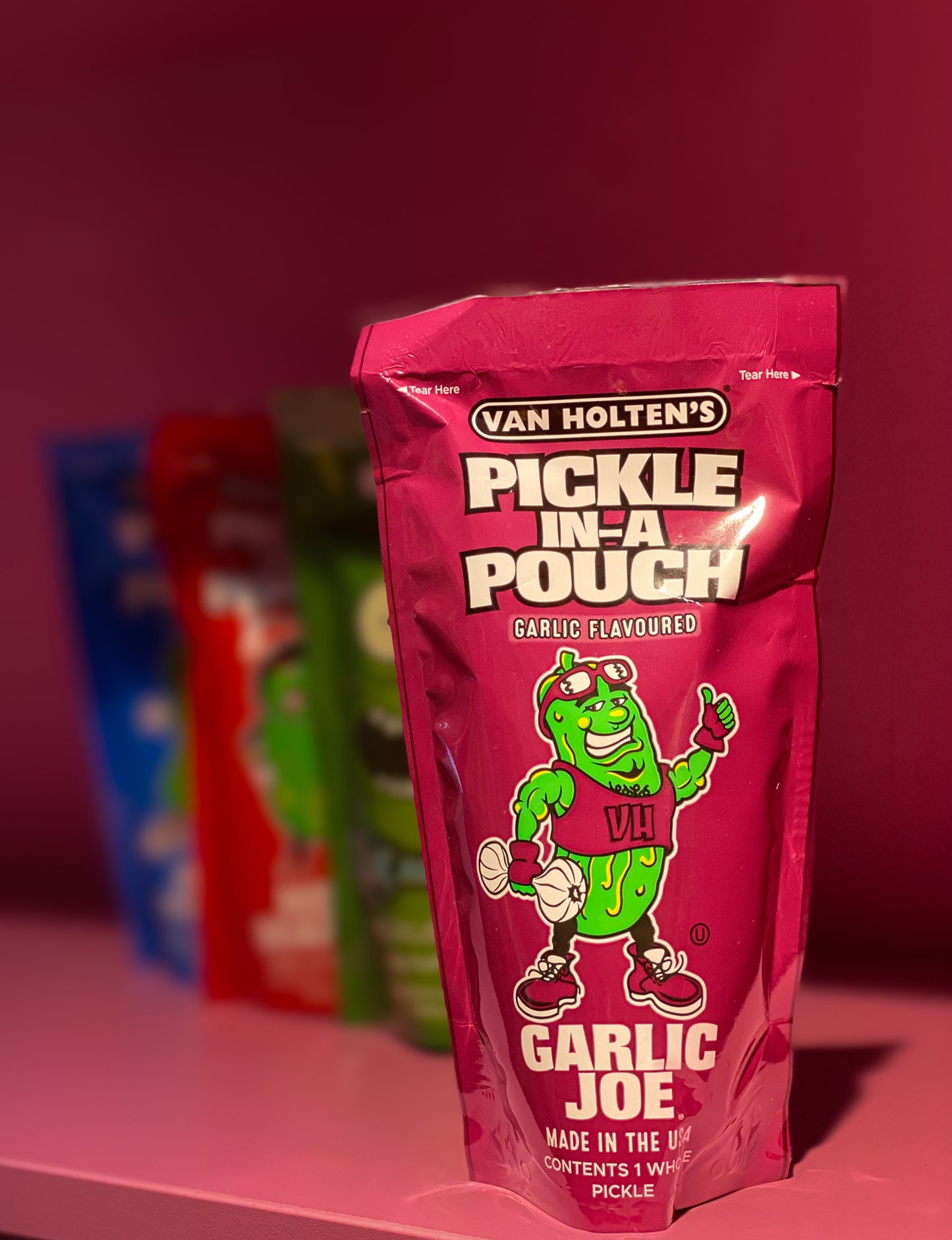 Van Holten pickle garlic flavoured Garlic Joe