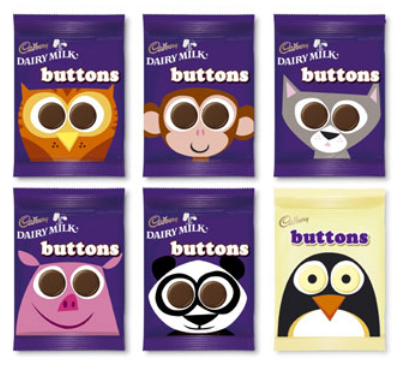 Cadbury Buttons