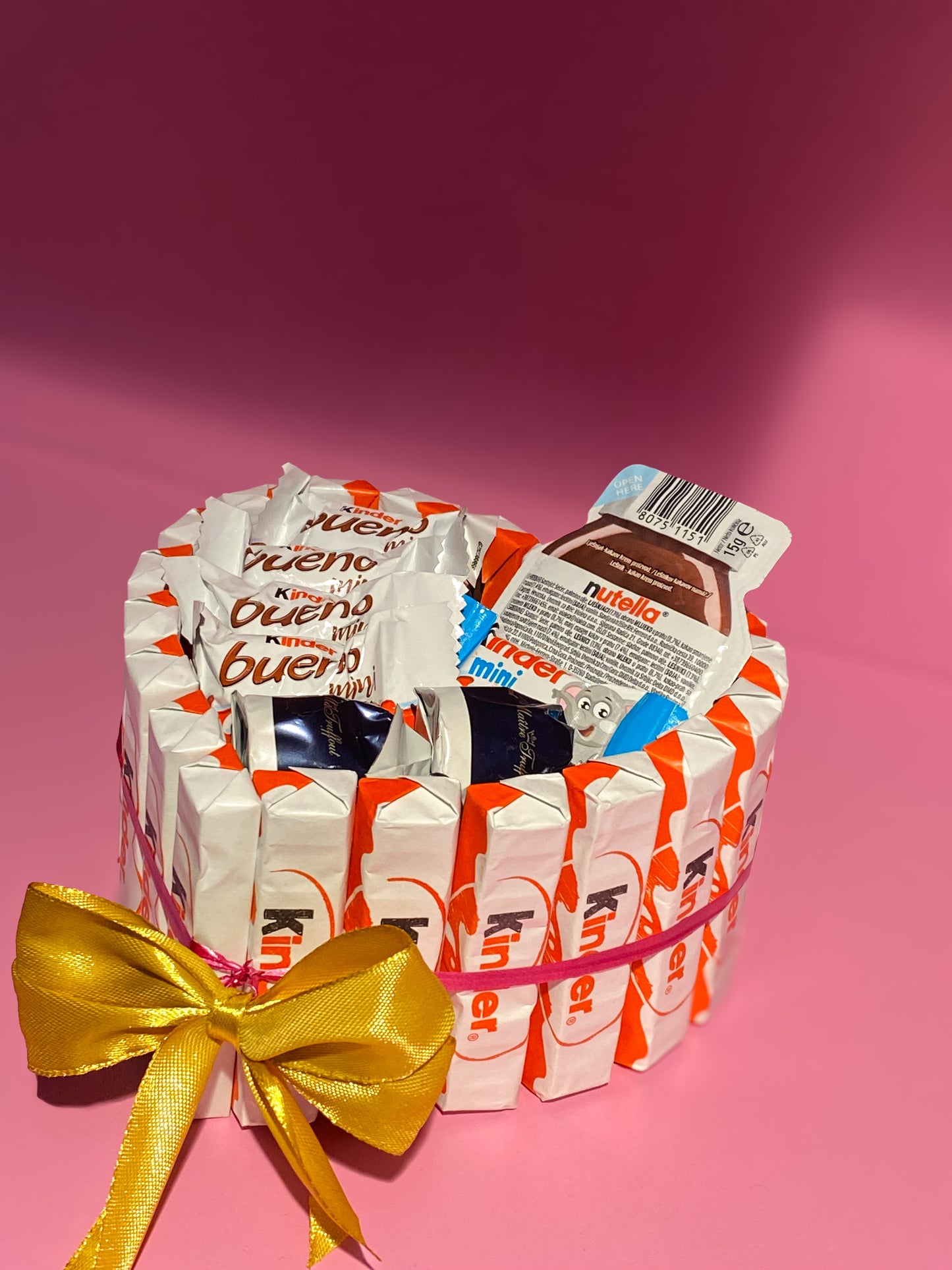 Mini torta Kinder srce