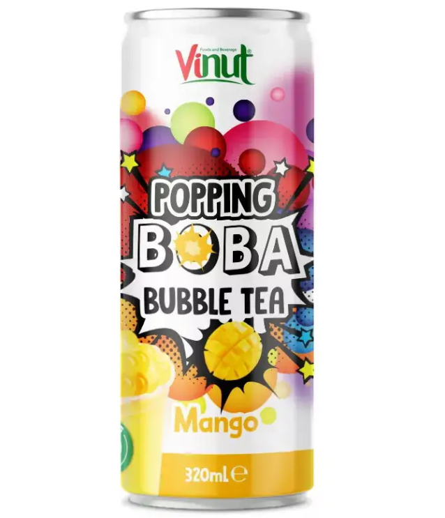 Vinut Mango Popping Boba Drink