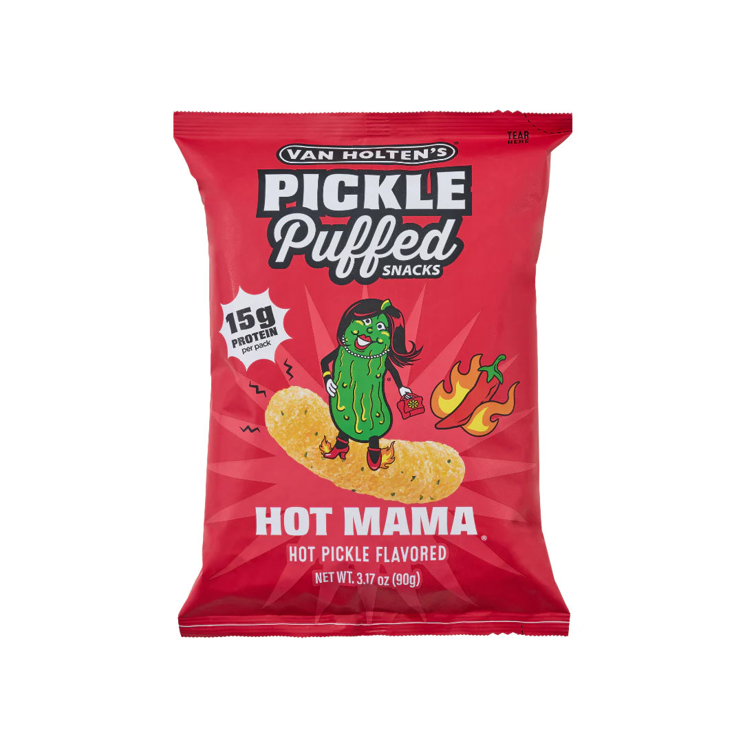 Pickle Puffed Snack:Hot Mama