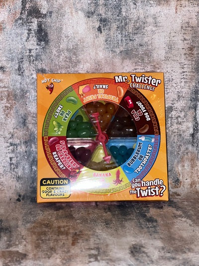 Hot Chip Mr. Twister challenge