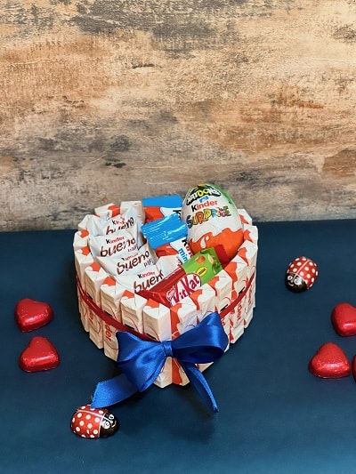 Mini torta kinder- srce