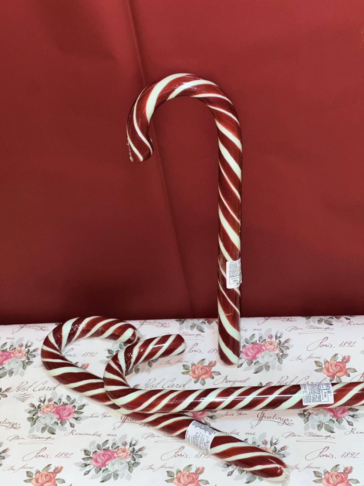 Candy cane lizalica XXL