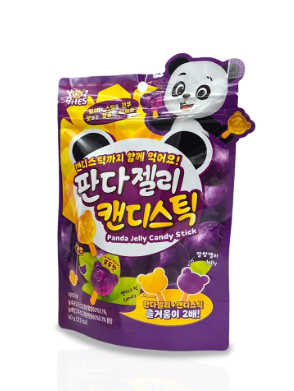 Yum'z Bites Panda Gummy Candy on a Stick (60g)