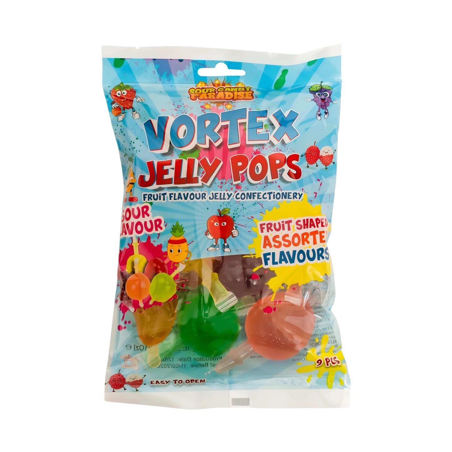 Vortex jelly pop 315g sour