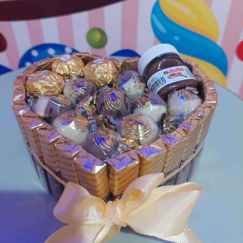 Torta od slatkiša/Merci srce