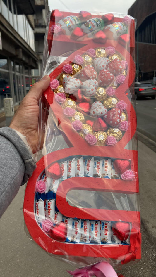 I love you / Čokoladni sweet box