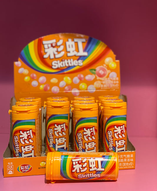 Skittles Candy bottle lactic acid