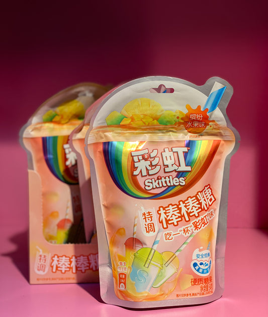 Skittless Lollipop real friut China 54g