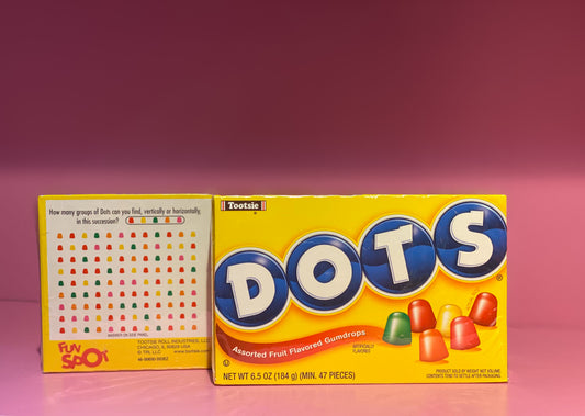 Tootsie DOTS original gumdrops