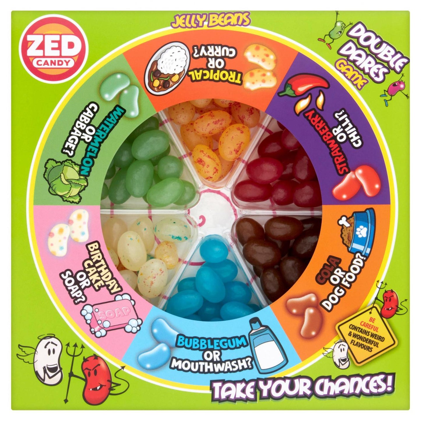 ZED Double Dare jelly beans game