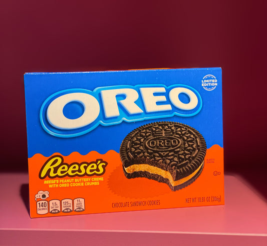 Oreo-Reeses chocolate sandwich cookies 306g