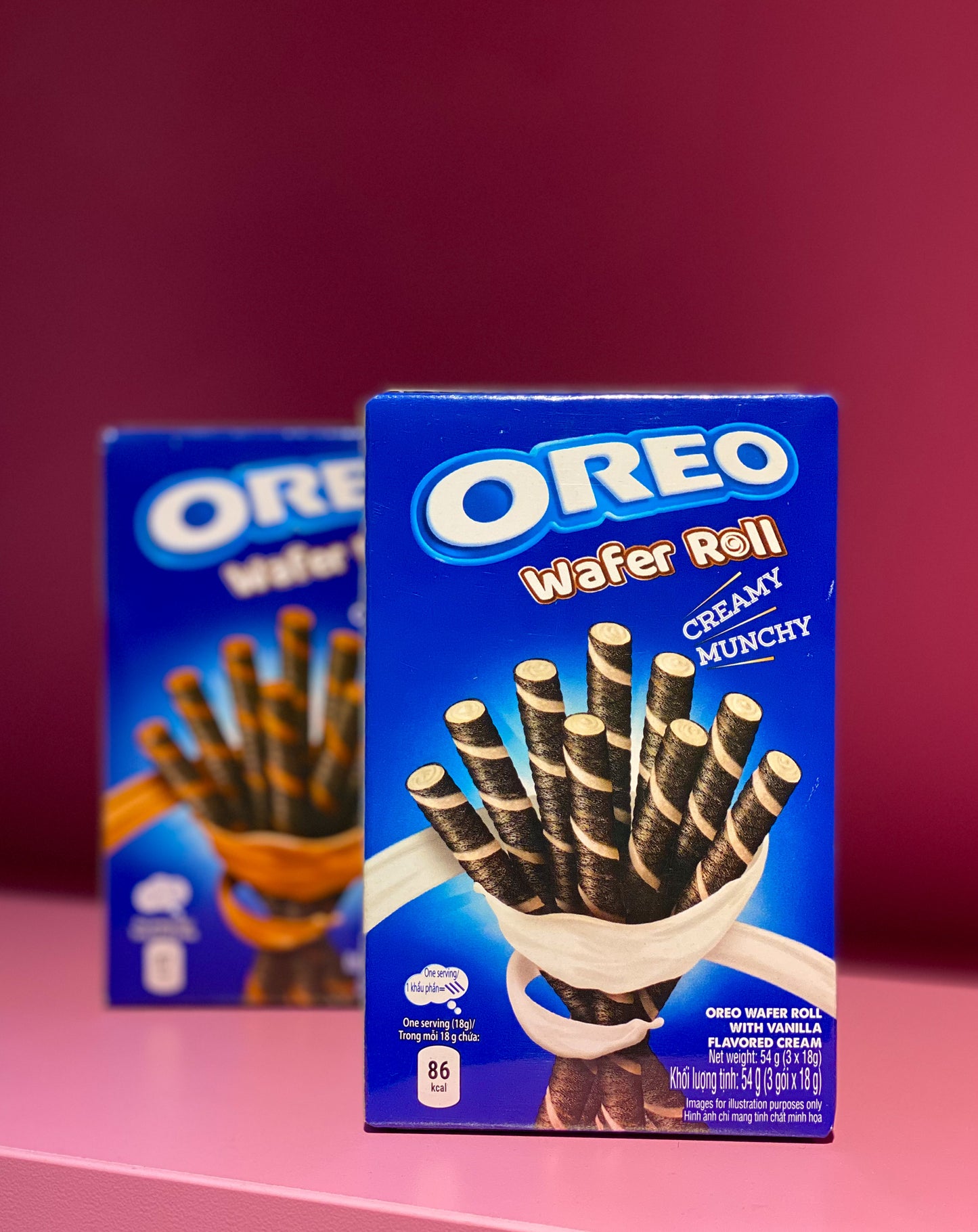 Oreo Waffer roll vanilija