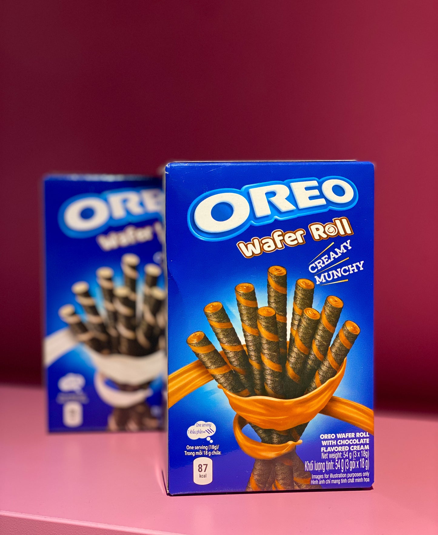 Oreo waffer roll cokolada