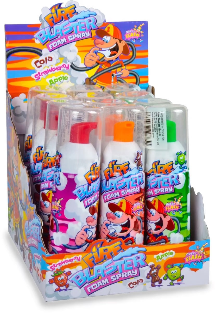 Fire blaster foam candy