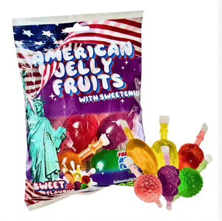 American Jelly fruit sweet