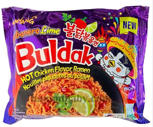 Samyang buldak Habanero Lime