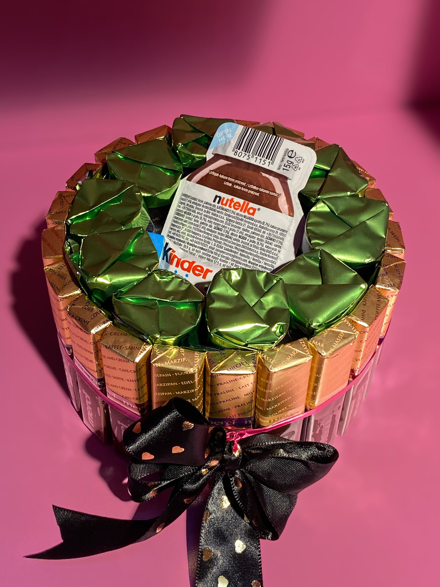 Mini torta Merci okrugla