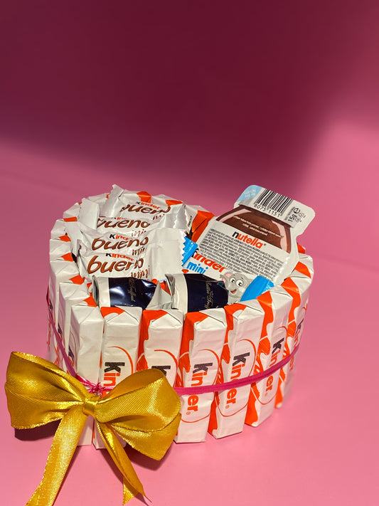 Mini torta Kinder srce