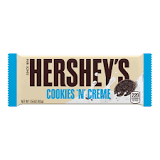 HERSHEY'S Cookies 'N' Creme Candy Bar