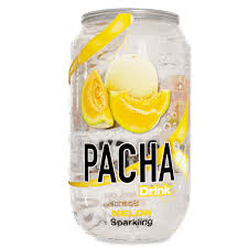 Pacha sparkling drink Melon