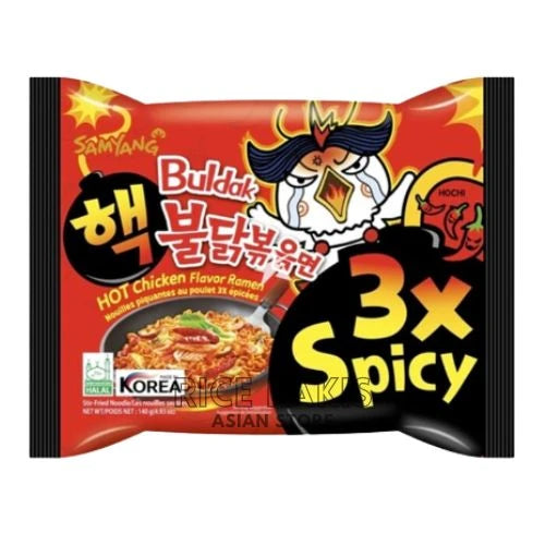 Buldak 3x Spicy chicken flavour ramen