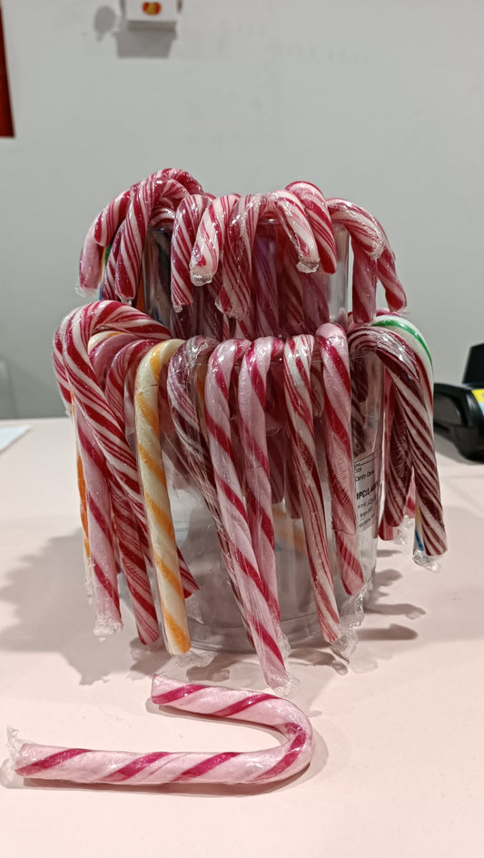 Candy canes lizalice