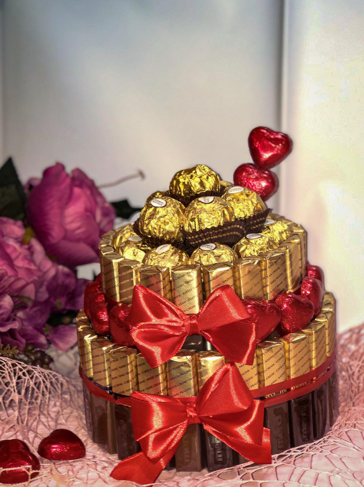 Torta od slatkiša / Merci i Ferrero rocher